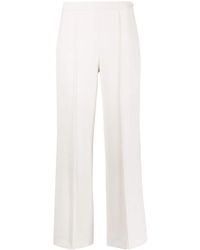 Max Mara - Knitted Cropped Flared Trousers - Lyst