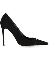 Elisabetta Franchi - Buckle-Detail Pointed-Toe Pumps - Lyst