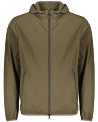 Herno - Hooded Zip-Up Lightweight Jacket - Lyst