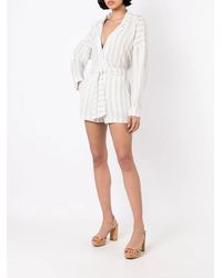 Amir Slama - Blouse Met Gestreepte Kraag - Lyst