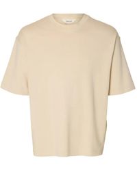 SELECTED - Short-Sleeve T-Shirt - Lyst