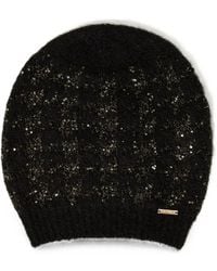 Twinset - Jacquard-Knit Beanie Hat - Lyst