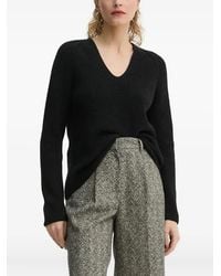 Marc O' Polo - Ribbed V-Neck Sweater - Lyst