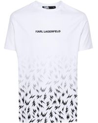 Karl Lagerfeld - T-shirt à logo imprimé - Lyst
