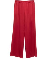 Antonelli - Elasticated Straight Trousers - Lyst