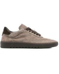 PIUMESTUDIO - Suede Panelled Sneakers - Lyst