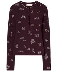 Tory Burch - Pull À Broderies - Lyst