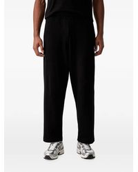 EA7 - Logo-Patch Track Pants - Lyst