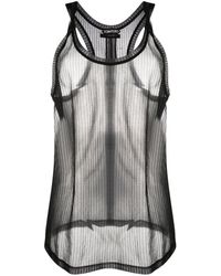 Tom Ford - Ribbed Sheer Tank Top - Lyst