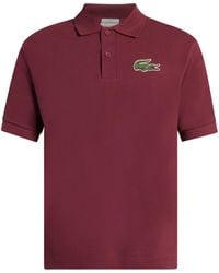 Lacoste - Alligator Logo Appliqué Polo Shirt - Lyst