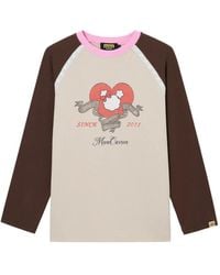 Mini Cream - Long-Sleeve Graphic-Design T-Shirt - Lyst
