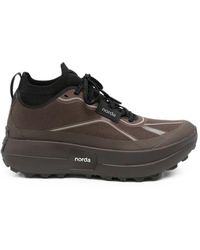 Norda - 055 Reflective-Detail Panelled Sneakers - Lyst