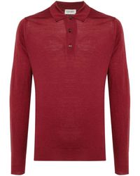 John Smedley - ロングスリーブ ポロシャツ - Lyst