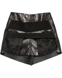 Rick Owens - Temple Panel Mini Skirt - Lyst