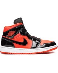 Nike - Air 1 Mid "Hot Punch" Sneakers - Lyst
