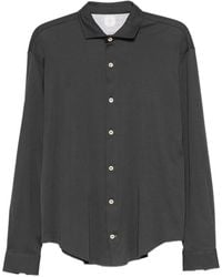 Eleventy - Long-Sleeve Button-Fastening Shirt - Lyst