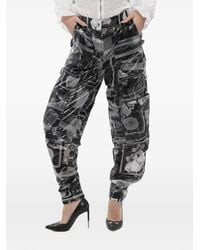 Off-White c/o Virgil Abloh - Graphic-Print Cargo Pants - Lyst