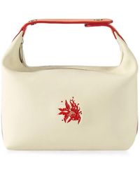 Shanghai Tang - Trousse De Toilette Watersky En Cuir - Lyst