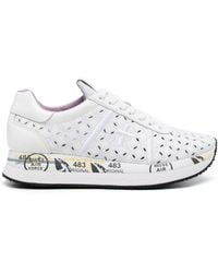 Premiata - Conny Broderie Anglaise Sneakers - Lyst