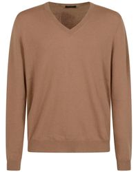 Prada - V-Neck Sweater - Lyst
