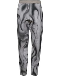 Casella Meyer - Geplooide Broek Met Print - Lyst