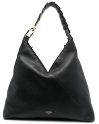Lancel - Pagode Leather Shoulder Bag - Lyst