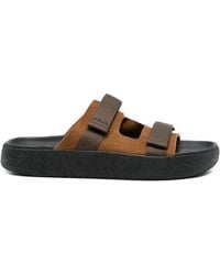 Veja - Arpoador Touch-Strap Suede Sandals - Lyst