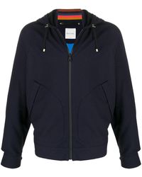 Paul Smith Lightweight Hooded Jacket - Blauw