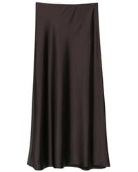 Imperial - Satin-Finish Maxi Skirt - Lyst