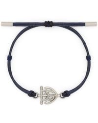 Dolce & Gabbana - "navy" Lanyard Bracelet - Lyst