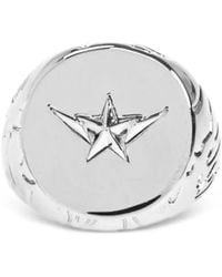 A Bathing Ape - Anello A Sigillo Sta - Lyst