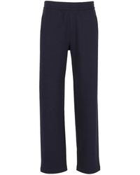 Emporio Armani - Jersey Piqué Travel Essential Pants - Lyst