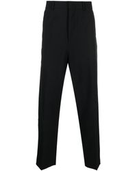 MSGM - Pleat-detailing Wool-blend Tailored Trousers - Lyst
