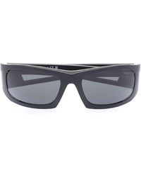Prada - Rectangle-frame Tinted Lenses Sunglasses - Lyst
