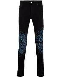 Amiri - Crystal Painter Skinny Jeans - Lyst