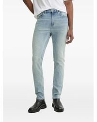 HUGO - Jeans Con Effetto Vernice - Lyst