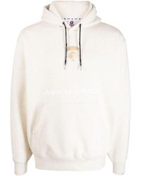 Aape By A Bathing Ape - Logo-Print Jersey Hoodie - Lyst