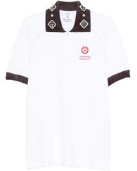 CASABLANCA - "Chenille" Collar Raglan Polo - Lyst