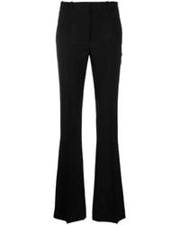 Versace - Baroque-Jacquard Flared Trousers - Lyst