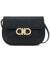 Ferragamo - Mini Double-Gancini Cross Body Bag - Lyst