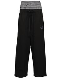 we11done - Jogginghose Mit Logo-Patch - Lyst