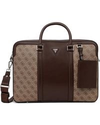Guess - Milano Aktentasche Mit Logo-Print - Lyst