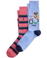 Polo Ralph Lauren - Polo Bear Socks (Pack Of Two) - Lyst