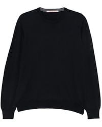 hindustrie - Crew-Neck Wool Sweater - Lyst
