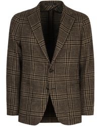 Tagliatore - Chaqueta A Cuadros Con Dos Botones - Lyst