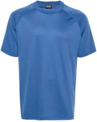 Zegna - T-Shirt mit rundem Ausschnitt - Lyst
