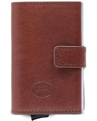 The Bridge - Logo-Debossed Leather Card Holder - Lyst