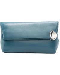 Jil Sander - Jewel Clutch Met Rits - Lyst