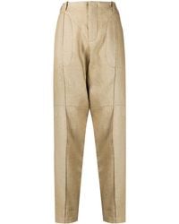 Vejas Tailored Chino Pants - Natural