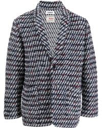 Coohem Tweed Tailored Jacket - Multicolour